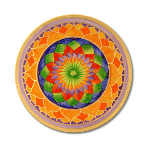 Mandala Lotus Frontalbild Art 148